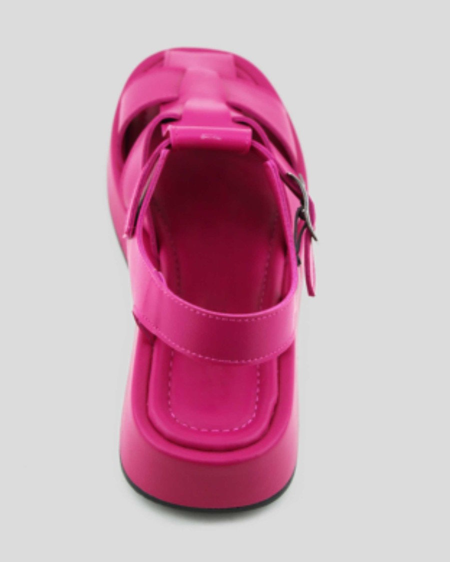 Mulheres Mumka Shoes | Sandalias Medusa Fucsia