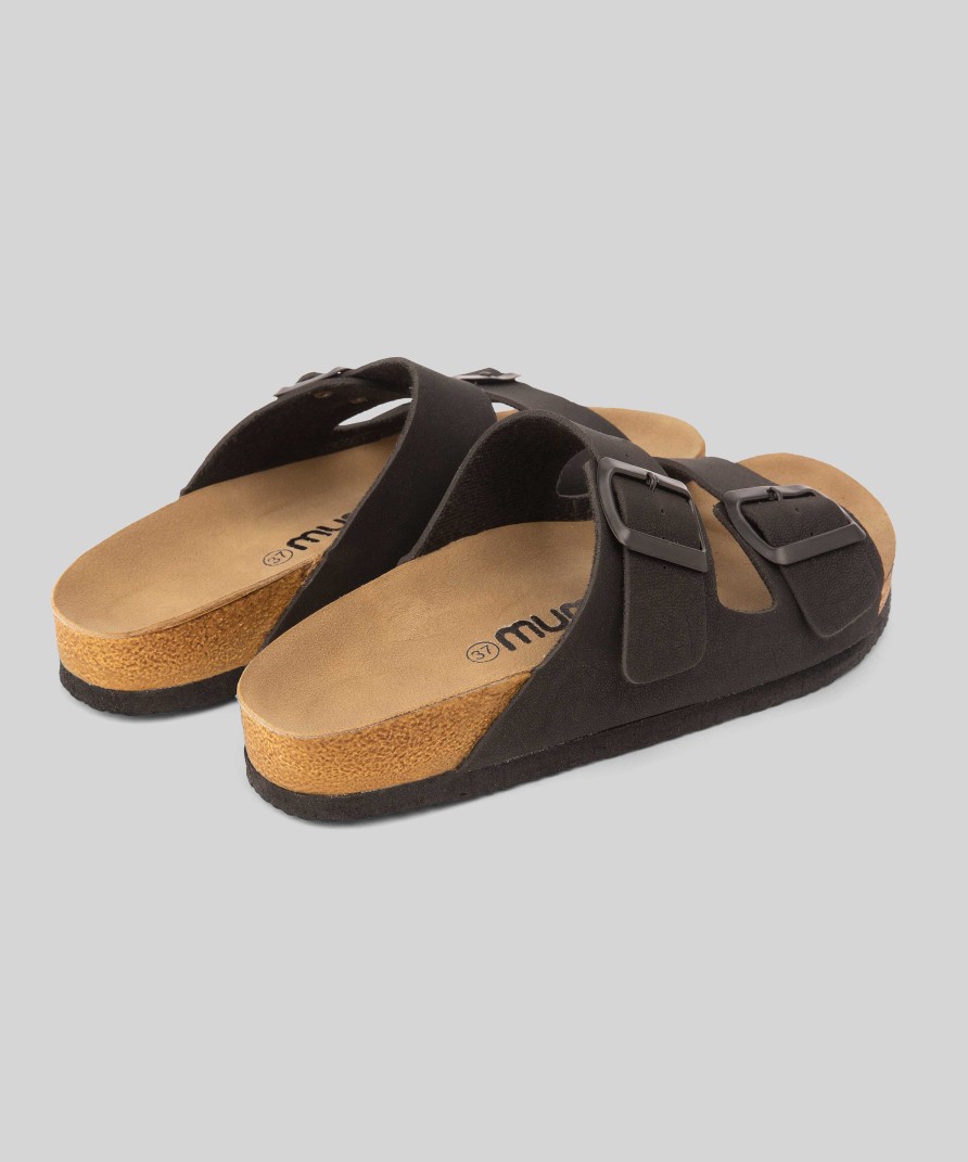 Mulher Mumka Shoes | Sandalias Alca Textura Preta