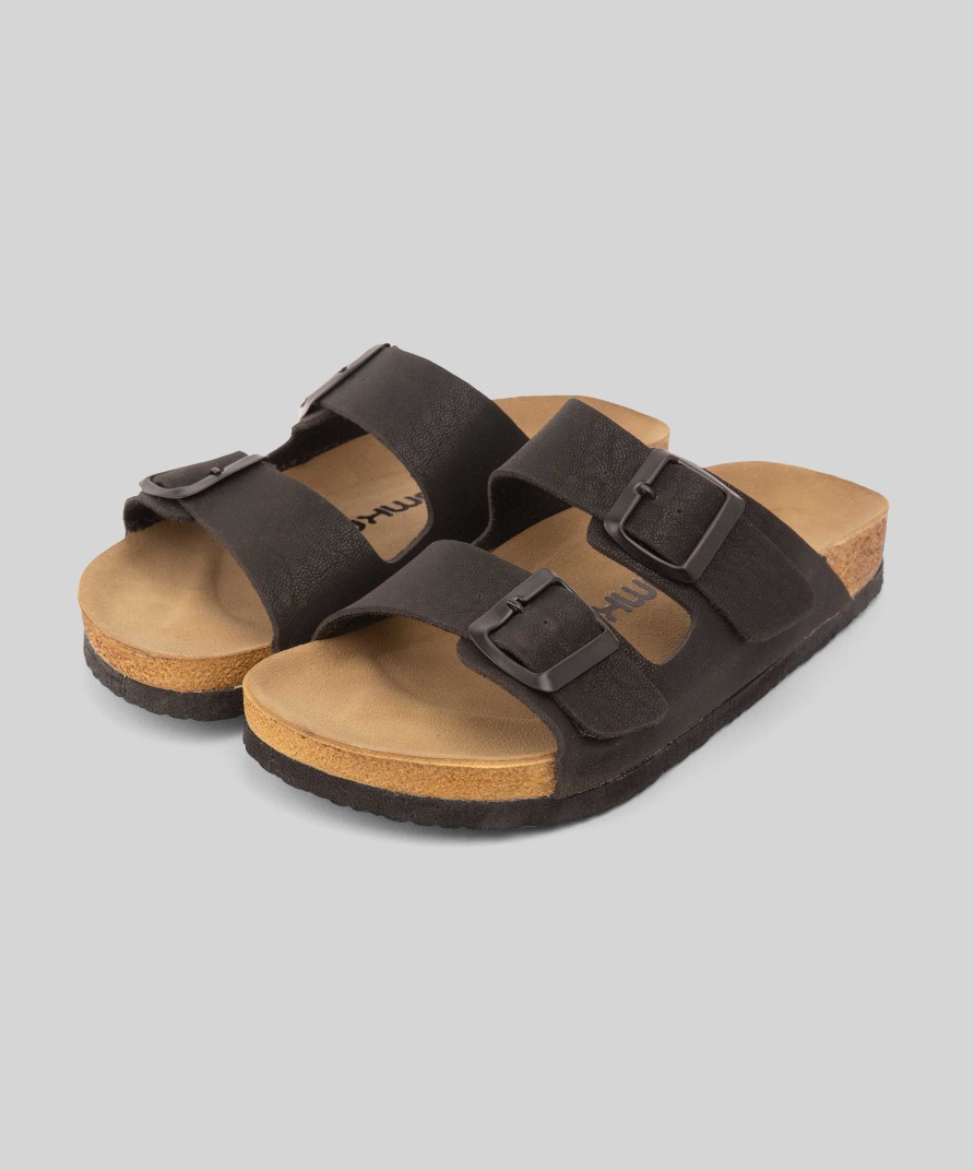 Mulher Mumka Shoes | Sandalias Alca Textura Preta